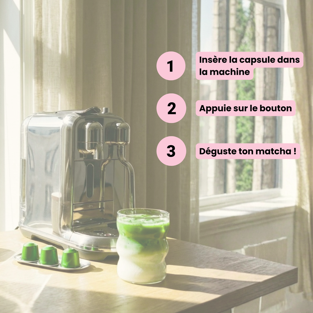 Capsules Matcha – Compatibles Nespresso®